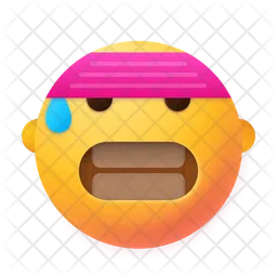 Starker Mann Emoji Symbol