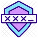 Sicheres Passwort  Symbol