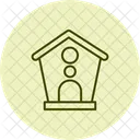 Starling Box Birdhouse Icon