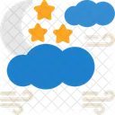 Starry Night Night Sky Star Filled Sky Icon