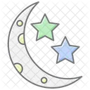 Starry Sky Lineal Color Icon Icon