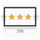 Stars Chart Evaluation Icon