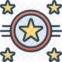 Stars Sparkle Twinkle Icon