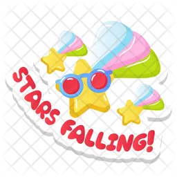 Stars Falling  Icon