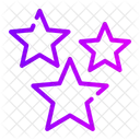 Stars Firecracker New Year Icon