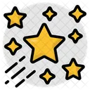 Stars Solar System Glowing Stars Icon
