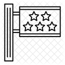 Hotel Line Icon