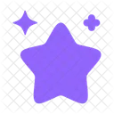 Stars Minimalistic  Icon