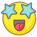 Emoji deslumbrado  Icono