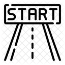 Start Sport Laufen Symbol