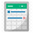 Start Date Due Date Task Icon
