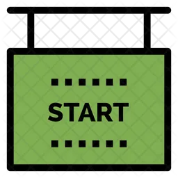 Start Flag  Icon