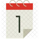 Start Of Month Month 1 Icon