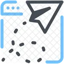 Paper Plane Start Up Browser Icon