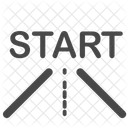 Start Way Start Path Workout Icon