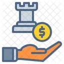 Startegy Coin Dollar Icon