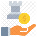 Startegy Coin Dollar Icon