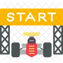 Starting Race Start Line Icon