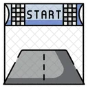 Startlinie Symbol