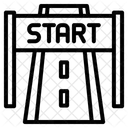 Startlinie  Symbol