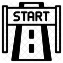 Startzeile Start Zeile Symbol