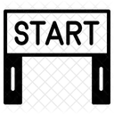 Startlinie Symbol
