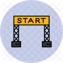 Startlinie  Symbol