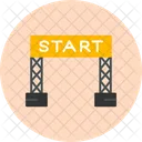 Startlinie  Symbol