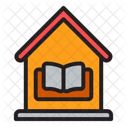 Lesen zu Hause  Symbol