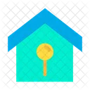 Heimatort Zuhause Haus Symbol