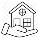 Hausdienst Hauspflege Hausliche Pflege Symbol