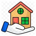 Hausdienst Hauspflege Hausliche Pflege Symbol