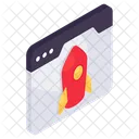 Startup Launch Initiation Icon