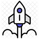 Startup Business Rocket Icon