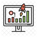 Business Chart Startup Icon