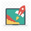 Startup Laptop Notebook Icon