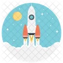 Startup Development Rocket Icon