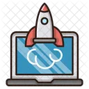 Startup Seo Rocket Icon