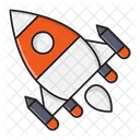 Startup Business Rocket Icon