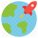 Startup Global Company Globe Icon