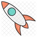 Startup Rocket Business Icon