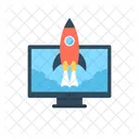 Startup Launch Missile Icon