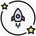 Startup Rocket Nasa Icon