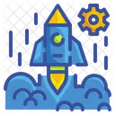Startup Launch Rocket Icon