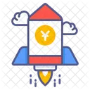 Startup Business Rocket Icon