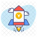 Startup Business Rocket Icon