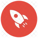 Startup Rocket Launch Icon