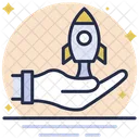 Startup Business Business Rocket Icon