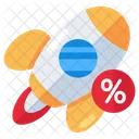 Startup Discount  Icon