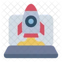 Startup Business Rocket Icon